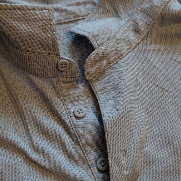 Lululemon Evolution Polo Light Blue Size L - Picture 4 of 9
